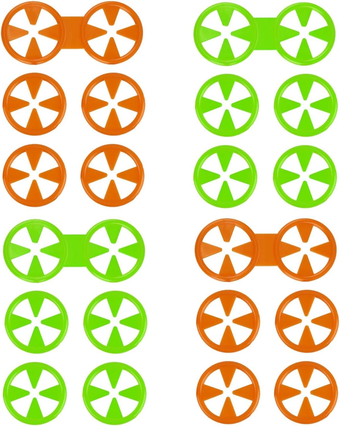 24pc Sock Lock Set - Keep Socks Paired in The Washer & Dryer - Prevent Mismatches