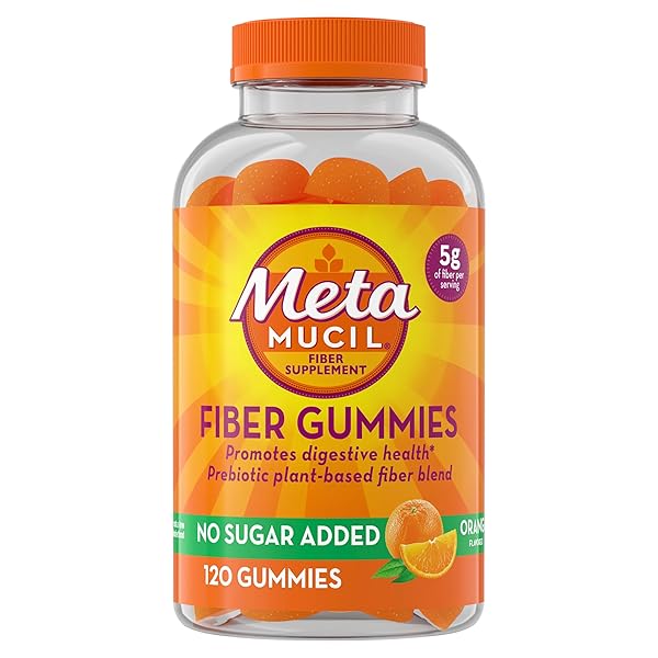 METAMUCIL FIBER GUMMIES FOR ADULTS, NO SUGAR ADDED...