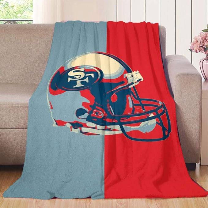 Elliot Dorothy San Francisco 49ers26 - Manta de forro polar supersuave