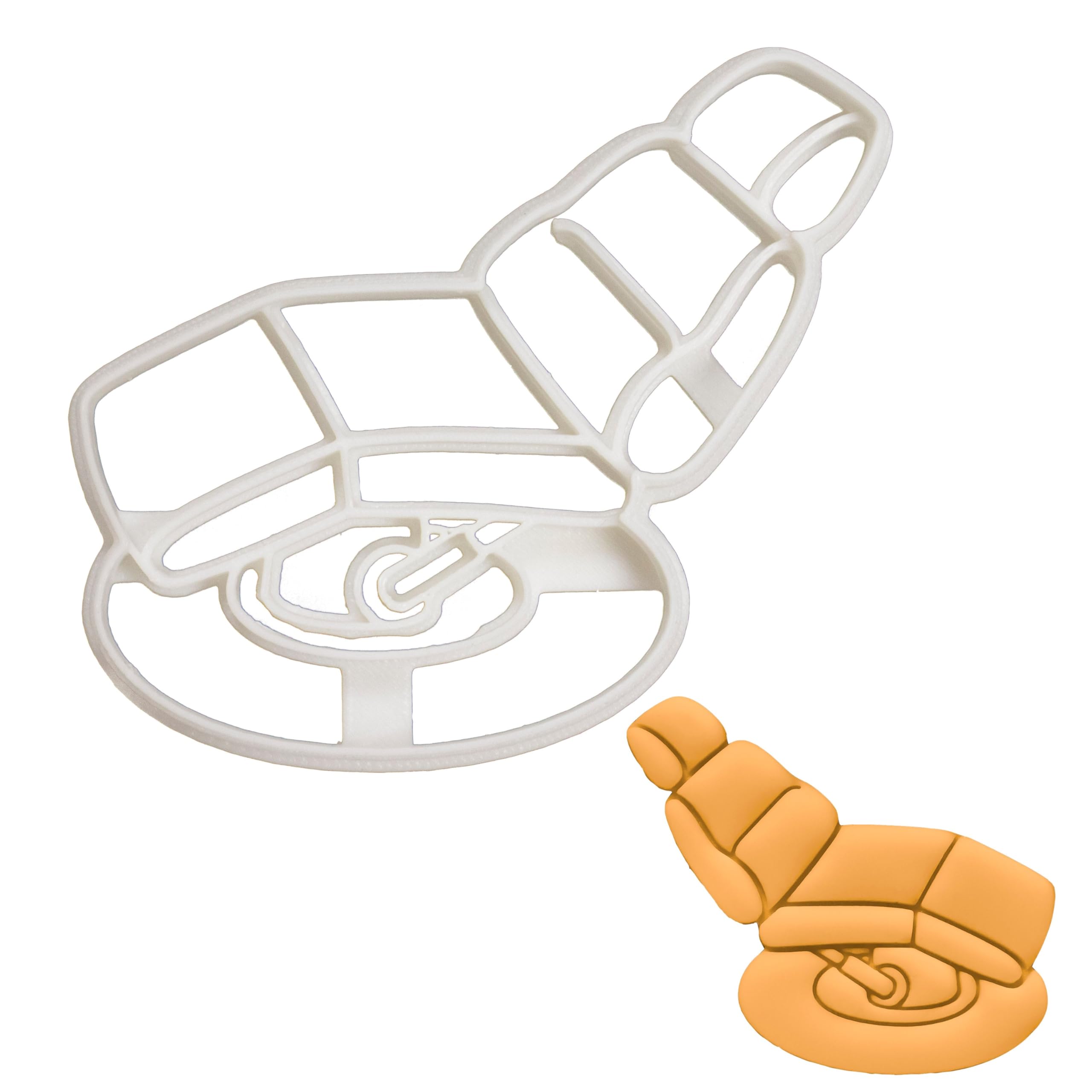 BAKERLOGY Dentist Chair Cookie Cutter - Detailed Biscuit Cutter Design for Baking and Crafts, Ideal on Fondant, Dough, Clay