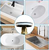 IBEIKE 6PCS O-Ring Bath Plug Seal Washer Gasket 38mm Rubber Sink Drain Stopper view 6