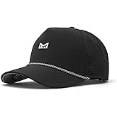 melin Odysea Rope Bulls Icon Hydro, Trucker & Rope Hat, Performance Hat for Men & Women, Water-Resistant Fitted Baseball Cap
