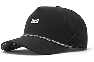 melin Odysea Rope Bulls Icon Hydro, Trucker & Rope Hat, Performance Hat for Men & Women, Water-Resistant Fitted Baseball Cap