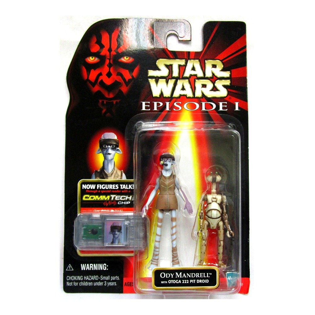 Star Wars Episode I Ody Mandrell with Otoga 222 Pit Droid