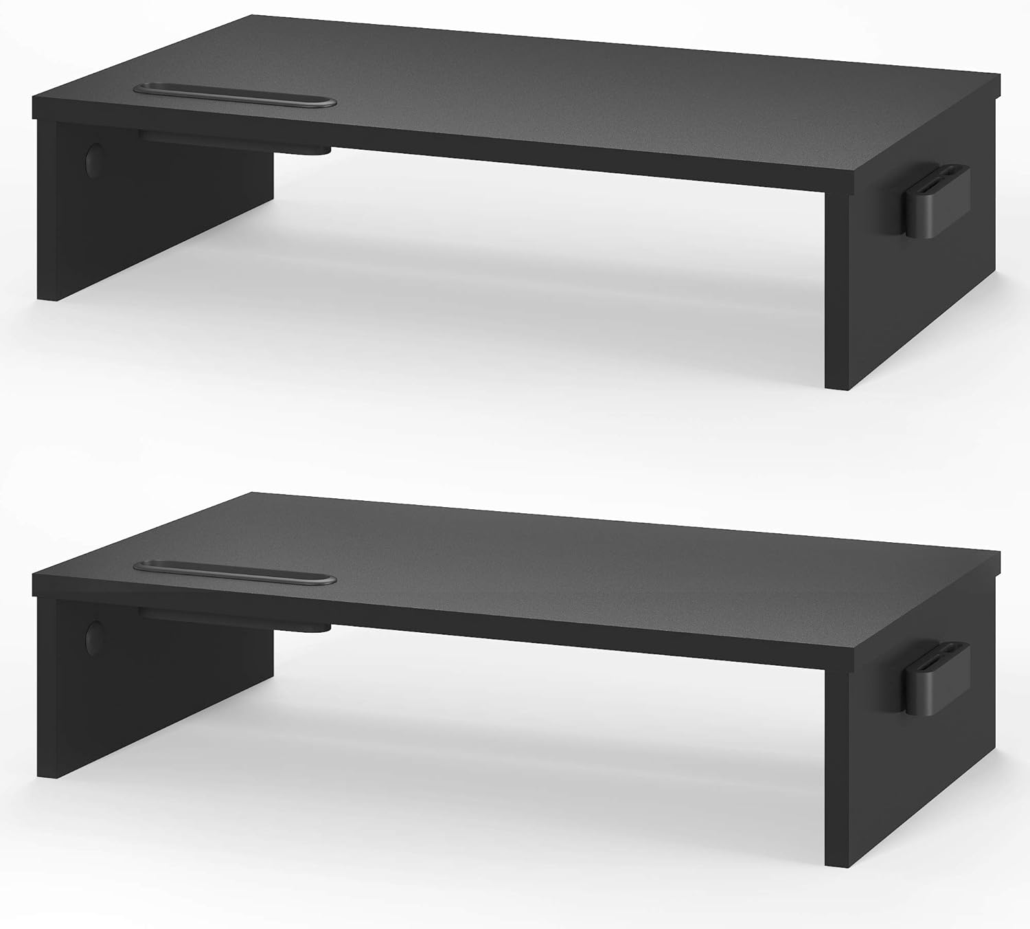 BONTEC Wood Monitor Stand Riser, Desktop Monitor Stand Amazon.co.uk