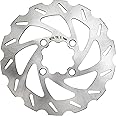 Coimoviol 200MM Rear Brake Rotor Disc Compatible with Yamaha Raptor 700 700R YFM700R 2006-2024, for YFZ450 2006-2013, for YFZ450R 2009-2023, YFZ450X 2010-2011, OEM# 1S3-2582W-00-00, 1S3-2582W-10-00