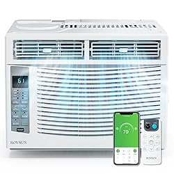 ROVSUN Smart 6000 BTU Window Air Conditioner with