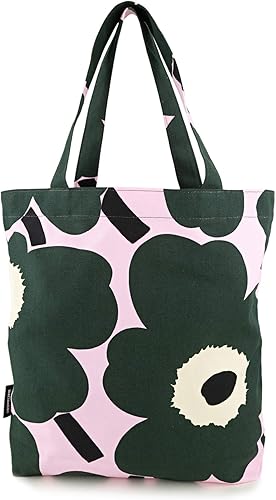 Amazon マリメッコ Marimekko トートバッグ 369 ウニッコ ピンク グリーン 緑 ブラック 黒 ベージュ 並行輸入品 Marimekko マリメッコ トートバッグ