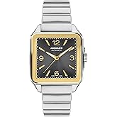 Movado Heritage 1917 Men&rsquo;s Swiss Automatic Stainless Steel Square Watch, 35mm