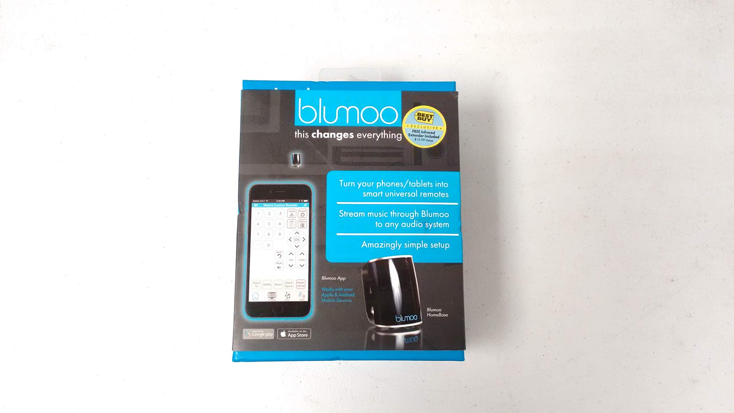 Blumoo Smart Remote Control (Best Buy Exclusive - Includes IR Extender)