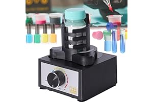 Vortex Mixer, Turbo Shaker Mini Vortex Mixer DIY Gundam Model Paint Shaker Hands-Free 300~2400rpm Suitable 10-100ml Three-Sta