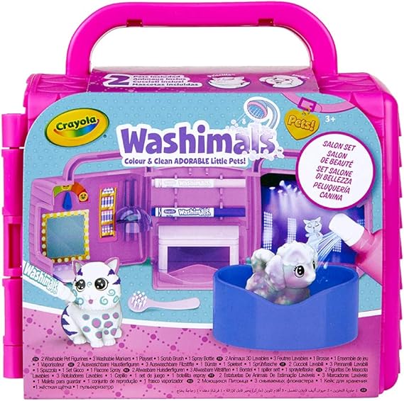 scribble scrubbie salon set