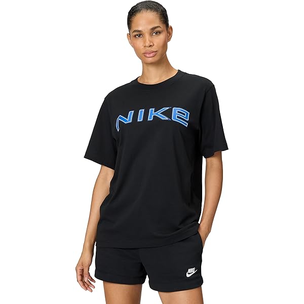 Nike Women's X Sacai Luxe Edition SS Fleece Loose Fit T Nike Women's X Sacai Luxe Edition SS Fleece Loose Fit T