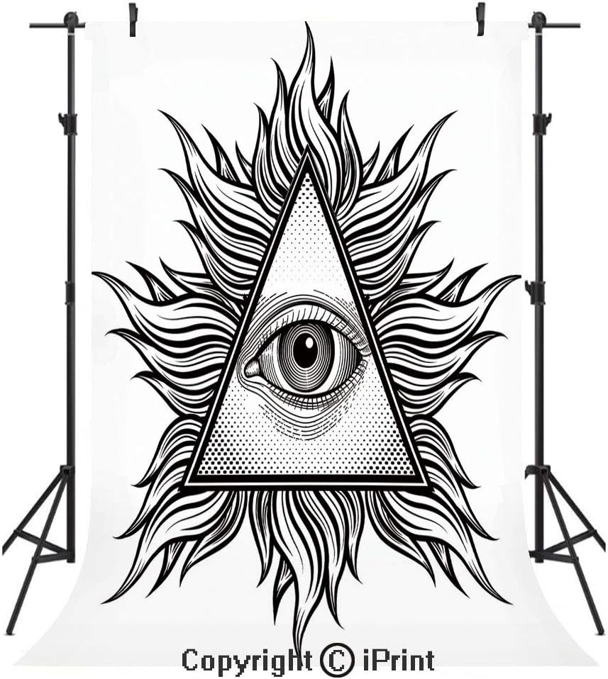 Amazon Com Eye Photography Backdrops Triangle Shape With Wavy