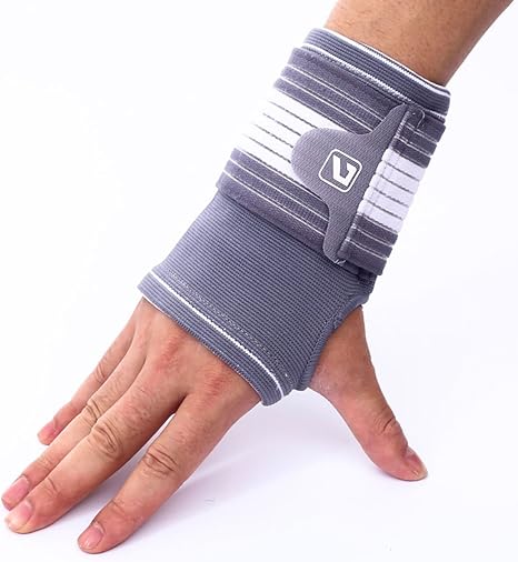 Liveup SPORTS Arthritis Wrist Support Brace with Wraps from Tennis Gym  Working- Single Packed-LS5671: Amazon.co.uk: Sports & Outdoors