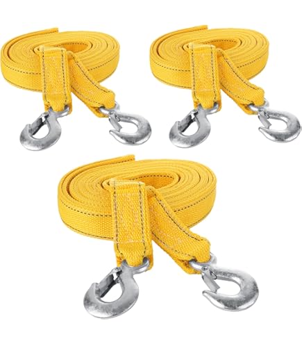Boxer DOT HD 2"x10' Tire Strap J Hook Tie Down W/Ratchet Car Hauler US