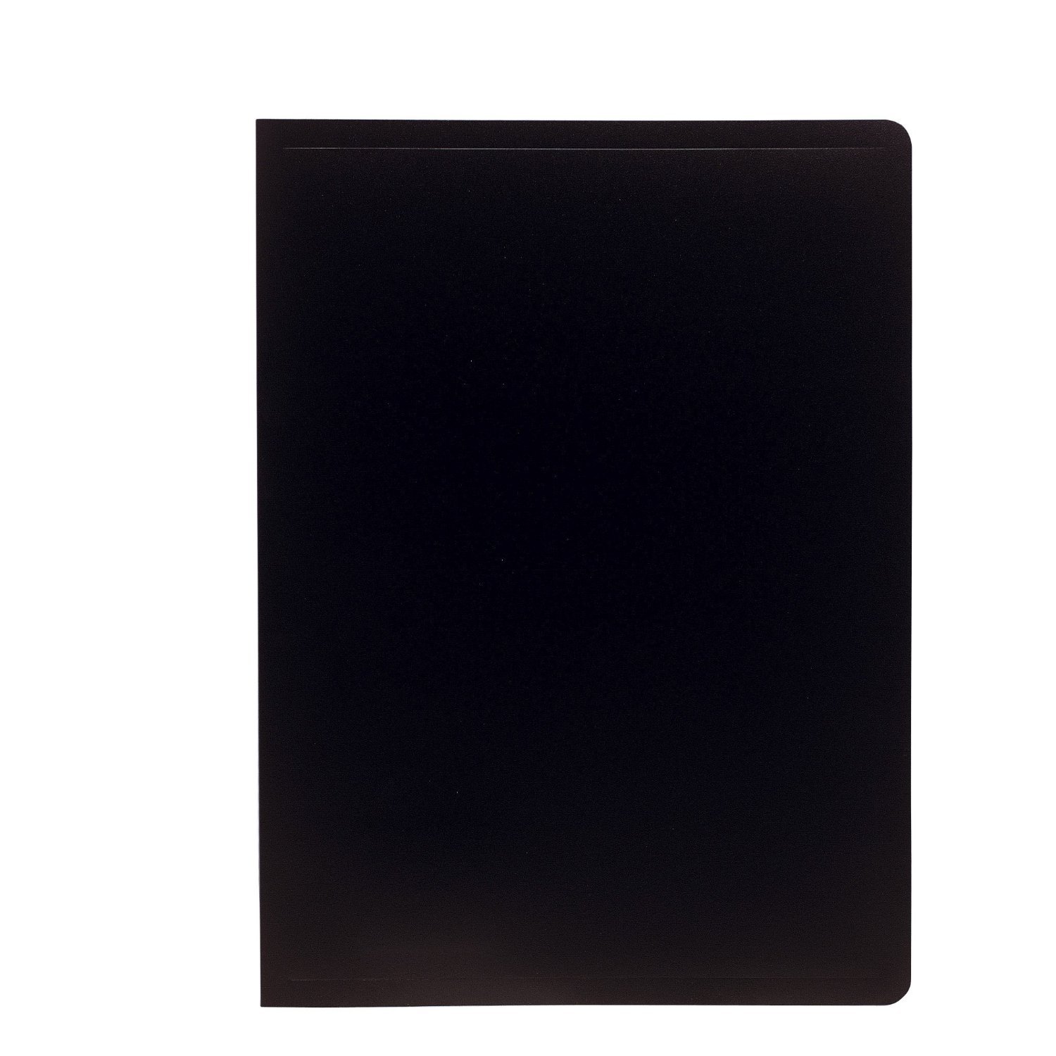 Exacompta - Ref 8581E - Soft PP Display Book - Suitable for A4 Documents, Made from Polypropylene, Lightweight, 80 Pockets, 160 Viewing Pages - Black Cover
