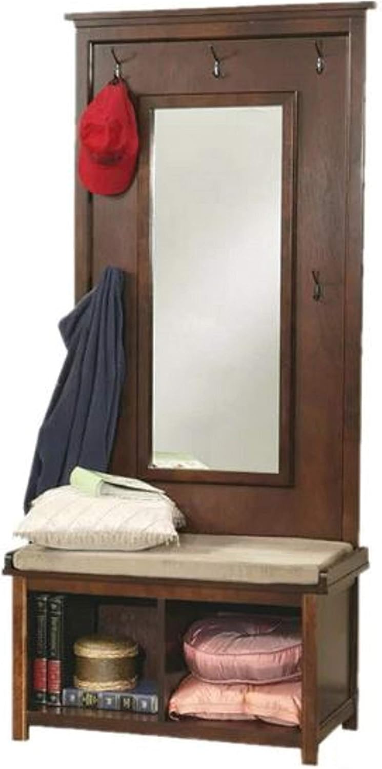 bench cabinet with drawers on Amazon Com Wildon Home Bonney Lake Hall Tree Indoor Furniture Bedrrom Living Room Multifunctional Storage Bench Organizer Cabinet Furniture Decor