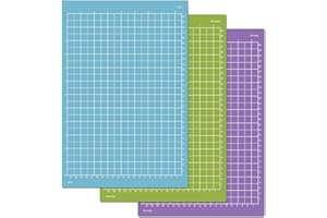 ReArt Cutting Mats for Cricut Joy Xtra - Variety Pack: Standard, Light & Strong Grip (3 Packs)