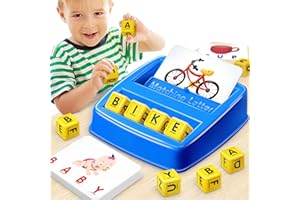 NARRIO Educational Toys for 3 4 5 Year Old Boys Gift, Matching Letter Game Preschool ABC Learning Toys for Kids Ages 4-8 Years, Christmas Birthday Gifts for 3-6 Year Old Boys Toddler Toys Age 2-4