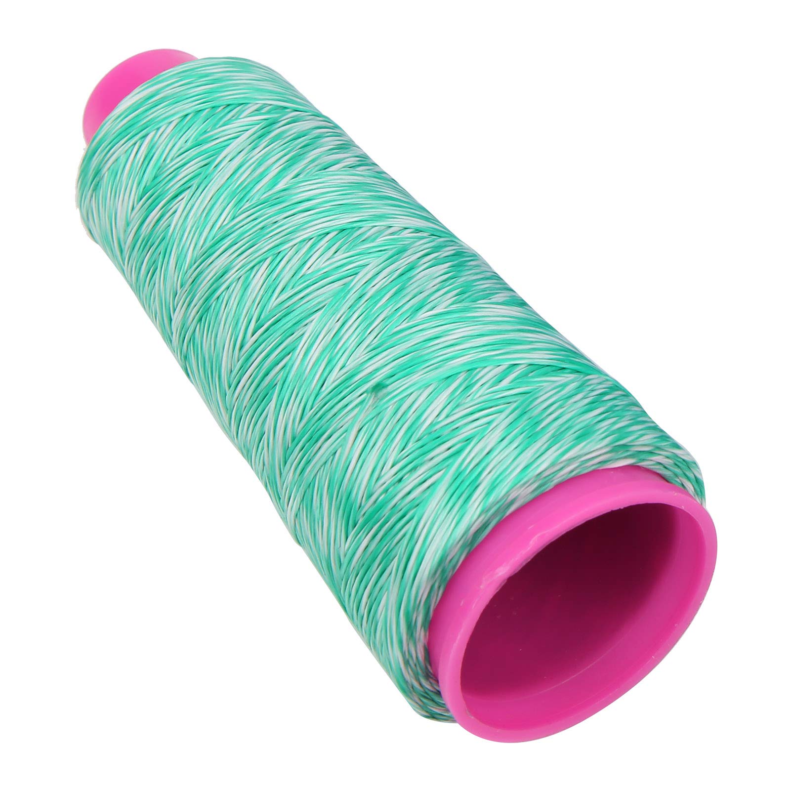 VGEBY Archery Bowstring Material, Bow String Rope 110m/360ft Thread Bow String Making Recurve Compound Rope Bow Equipment(Green and white) Leisure Sports Shooting And Archery Supplies