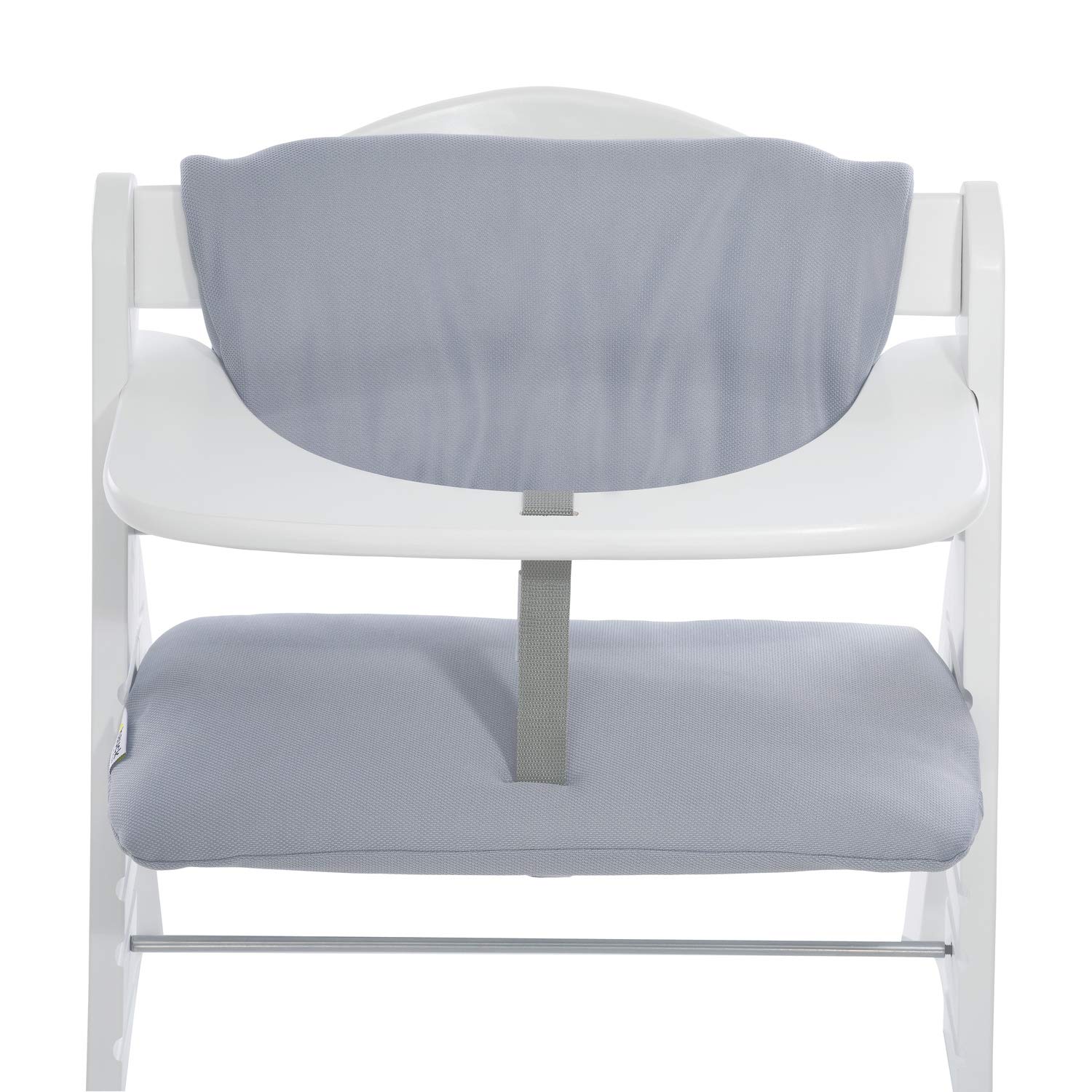 Hauck Alpha Highchair Pad Deluxe Seat Cushion, Stretch Grey