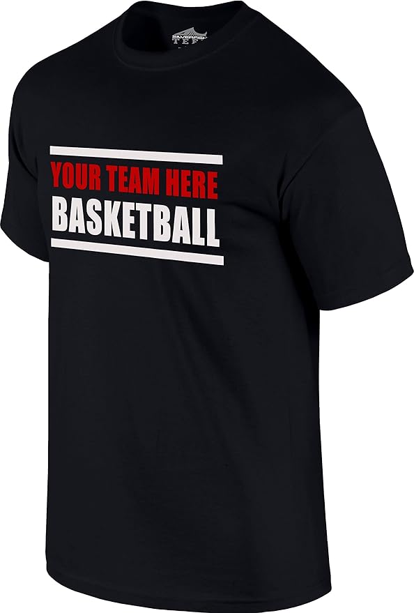 Custom Basketball Warm Up TShirt Adult Sizes Add Your Team Name Short Sleeve Custom Basketball Warm Up TShirt Adult Sizes Add Your Team Name Short Sleeve