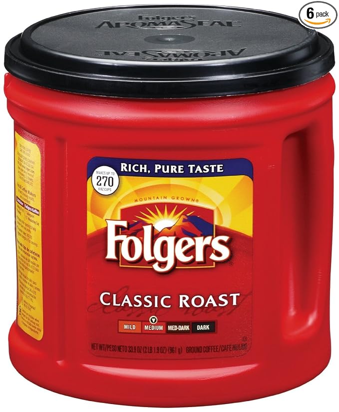 Folgers coffee 33.9oz canister Pro00367 (025500003672)