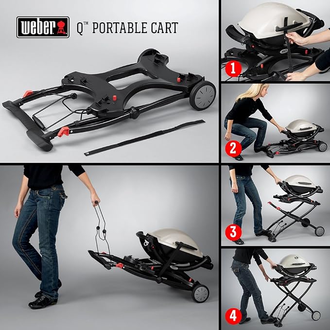 Weber Stands Q Portable Cart Amazon In Garden Outdoors