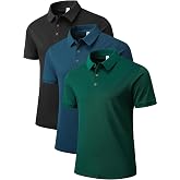 NELEUS Men's Polo Shirt Quick Dry Performance Short Sleeve Tactical Shirts Pique Jersey Golf Shirt