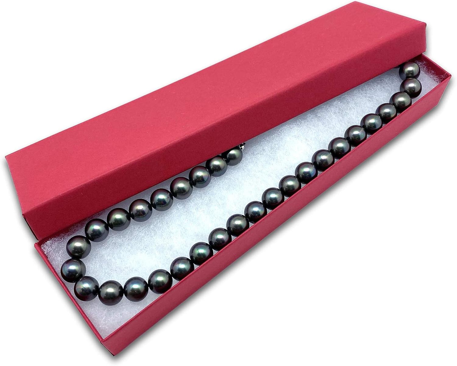 TheDisplayGuys 100-Pack #82 Cotton Filled Cardboard Paper Jewelry Box Gift Case - Matte Red (8 1/16" x 2 1/4" x 1 3/8"): Health & Personal Care