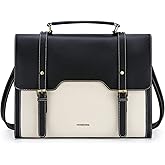 Missnine Laptop Bag 15.6 inch Canvas Messenger Bag for Women Professional Work Bag Shoulder Bag