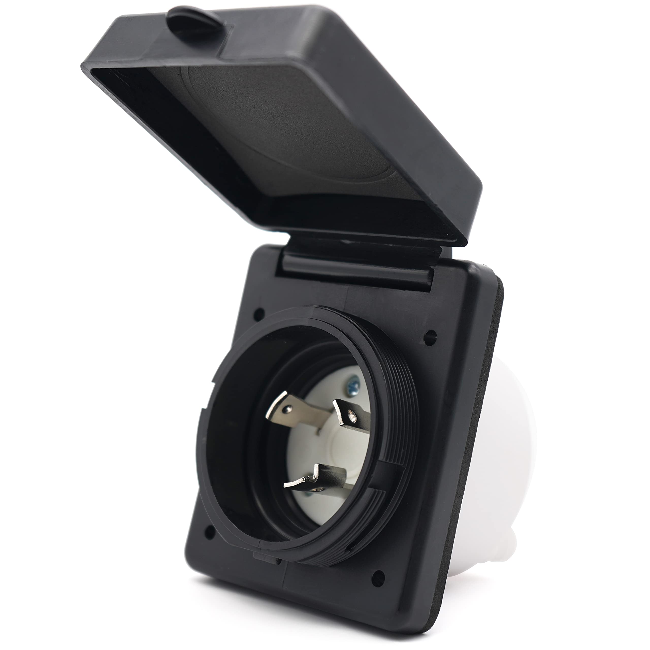 Veepeak 30 Amp Shore Power Inlet NEMA L5-30P 125V Twist Locking Plug ...