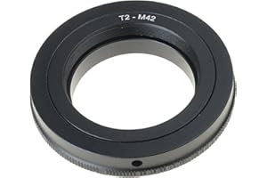 Adapter For T2 For T Telephoto Lens To M42x0.75mm Screw Mount Camera T2-M42 Telescopic/Folding Le