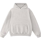 Hatant Oversized Hoodie Sweatshirts for Men Couples Heavyweight Hoodies Pullover Vintage Mens Acid Wash Sweaters Clothes 2026