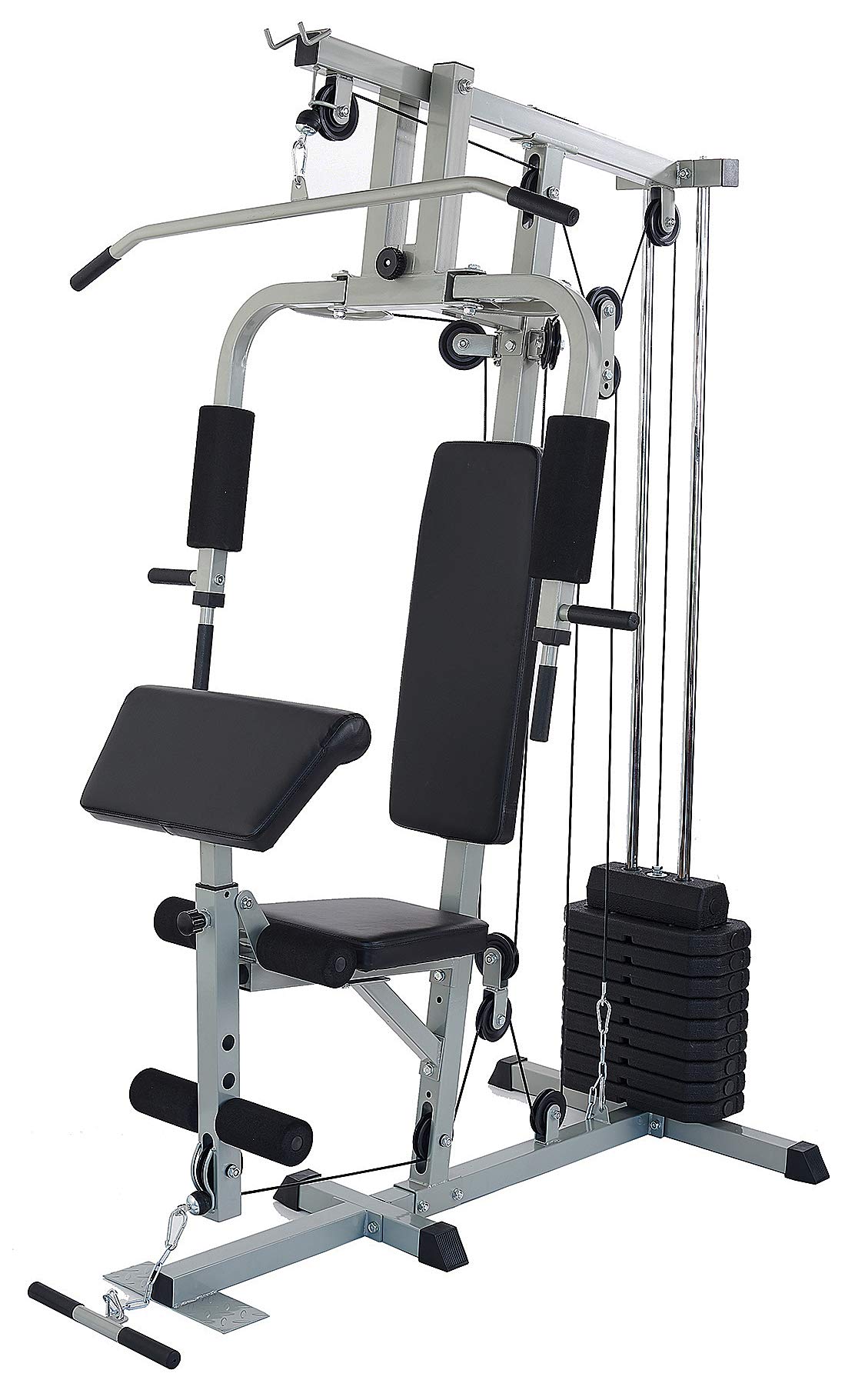 Photo 1 of ** NO RETURN ** BalanceFrom RS 80 Home Gym System Workout Station with 330LB of Resistance, 125LB Weight Stack