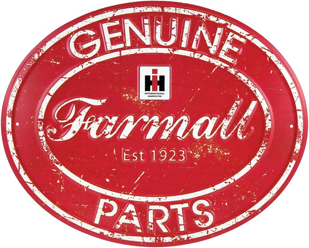 Key Enterprises IH Metal Sign, Genuine Parts
