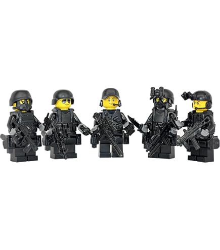 Call Of Duty Legos Battle Brick SWAT Police Minifigure
