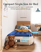 iDOO Single Air Bed with Built-in Pump 190x99x33cm 249kg view 5