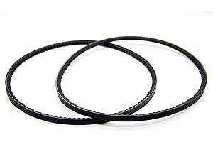POAGAVGS Pro-Parts Set of 2 754-0430 954-0430 Replacement Auger Drive Belt for MTD Troy Bilt Cub Cadet 2-Stage Snow Blowers 3/8" x 35"