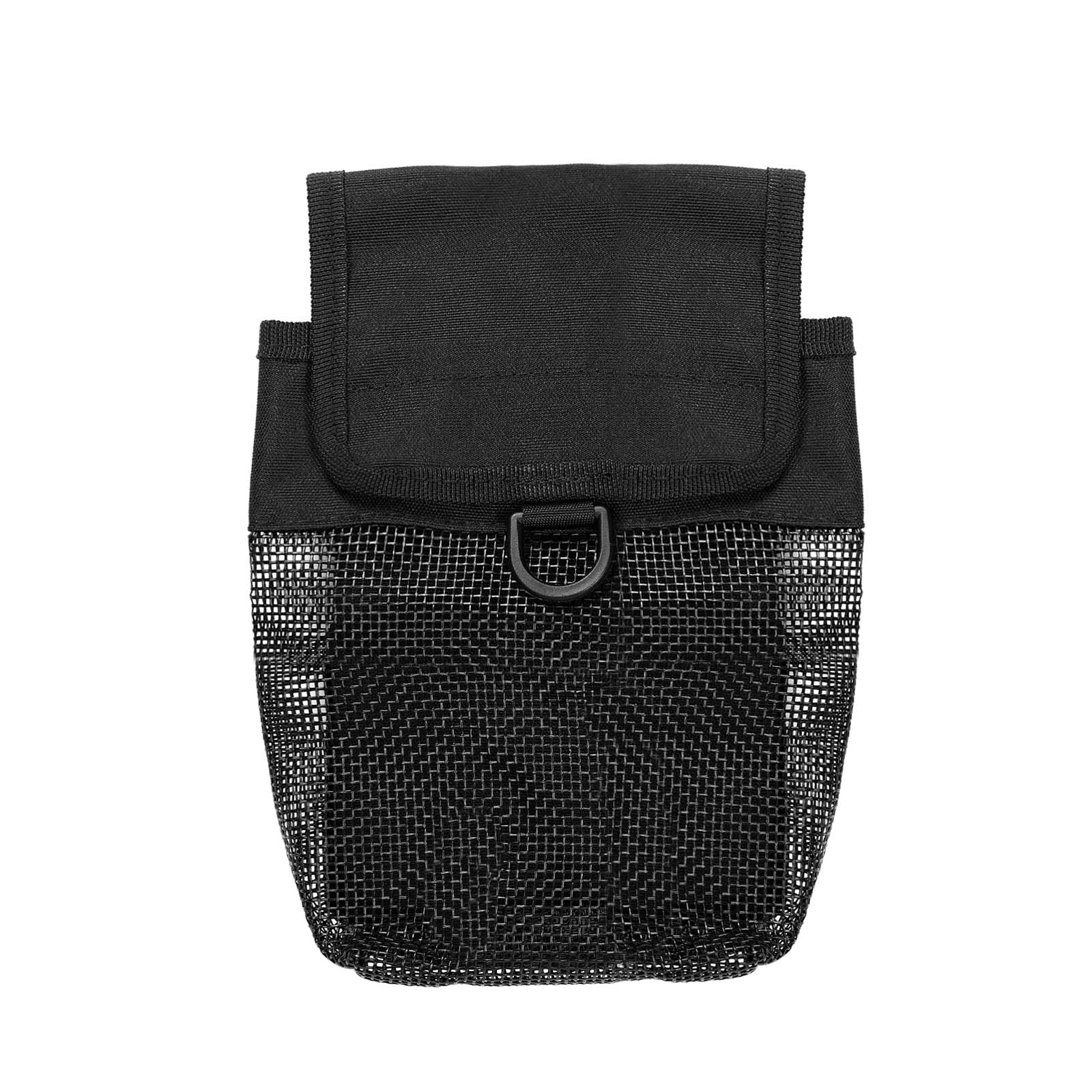 Ruimou Outdoor Portable Lightweight Mesh Diving Bag with Buckle (Black