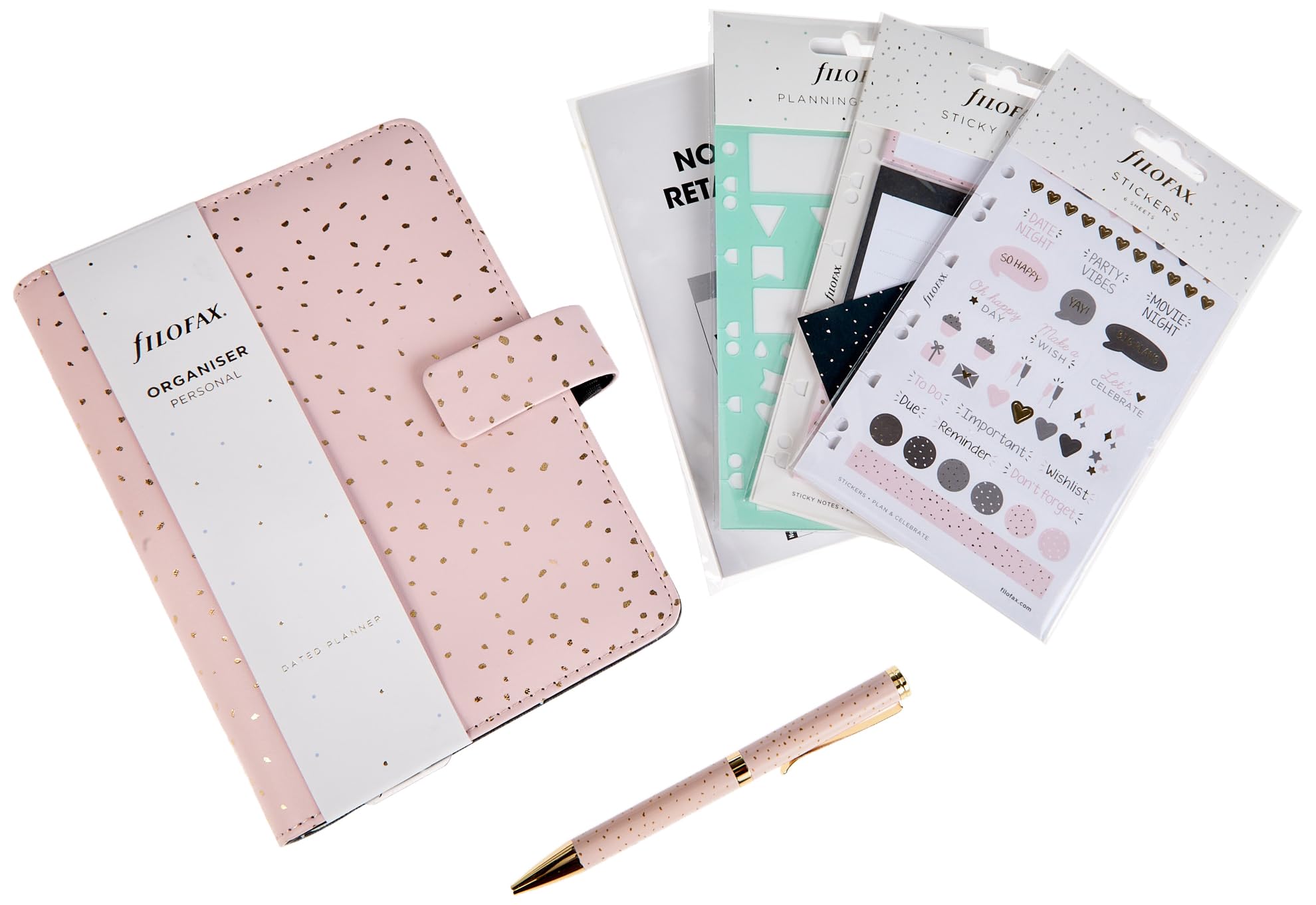 Filofax Confetti Organiser Gift Set, 22-028735