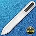 Bona Fide Beauty Genuine Czech Crystal Glass Nail Files - Gentle Nail Care - Designed for Regular Use - File in Any Direction
