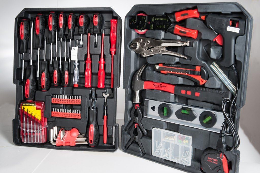 Caja de Herramientas completa con Maleta de Trolley: Amazon.es: Bricolaje y herramientas