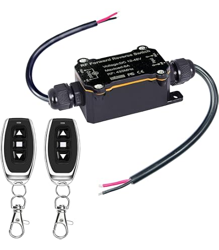 12V DC Linear Actuator Wireless Remote Control Kit – Forward/Reverse Switch, For Motorized Projects