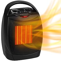 GiveBest Portable Electric Space Heater, 1500W/750W