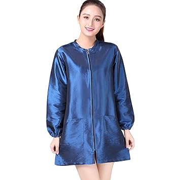 Buy M Blue Kahot Professional Salon Smock Stylist Jacket