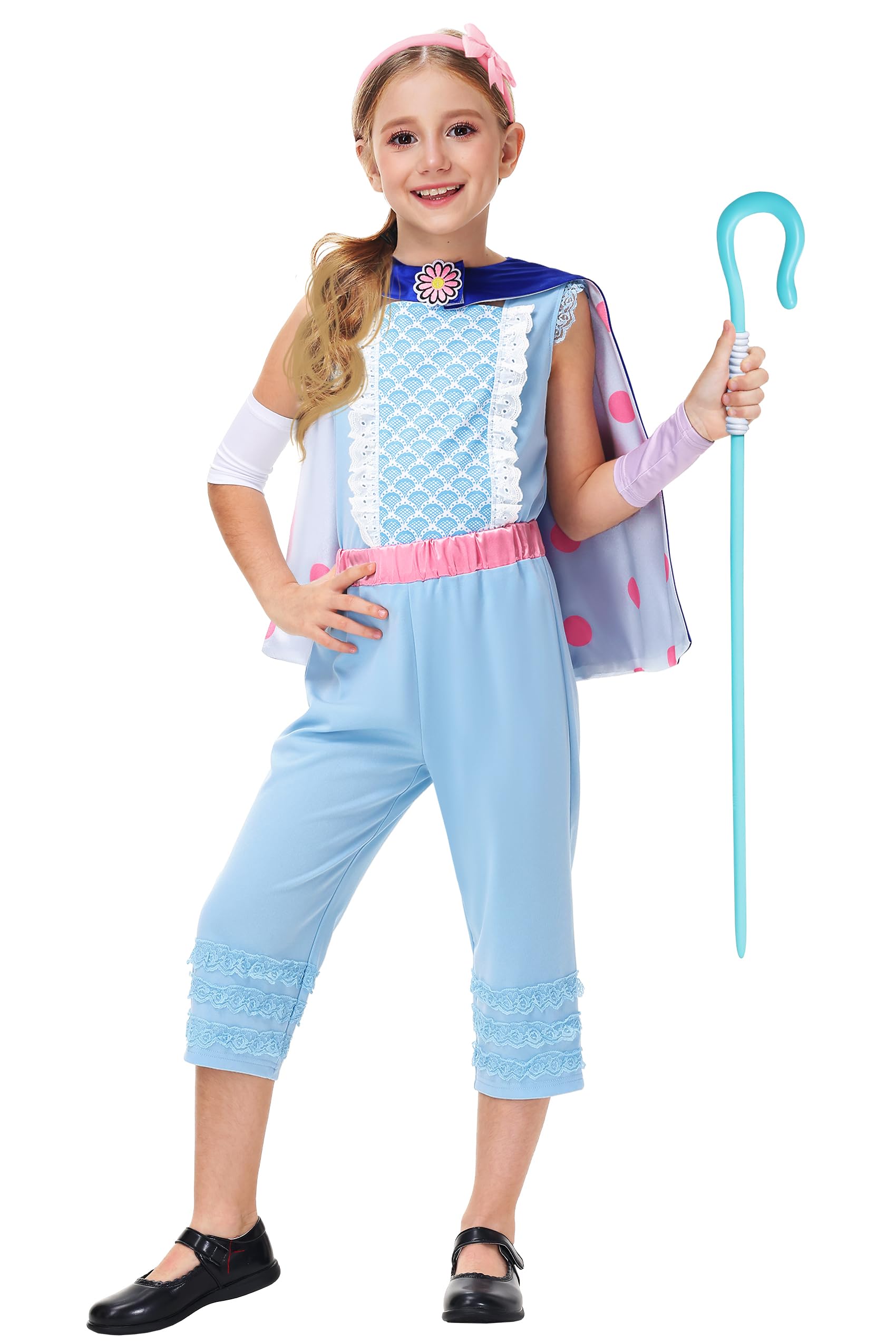 Photo 1 of ***MISSING HEADPIECE*** Deerose Miss Peep Clothing Halloween Blue Shirts and Pants Toy Bo Story Clothes 13-14 Years