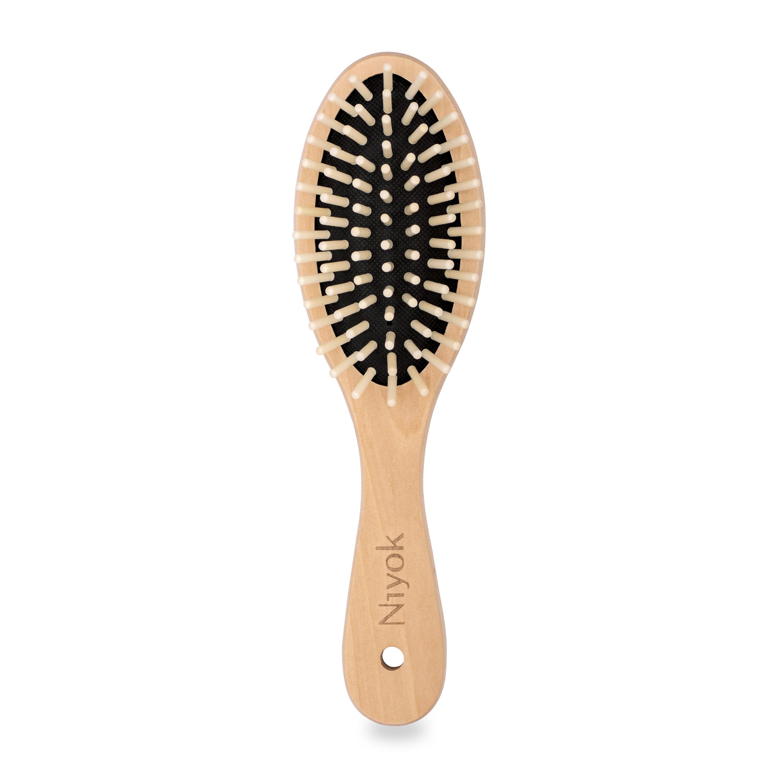 4002 NIY Niyok Hair Brush Large Wooden Nubs