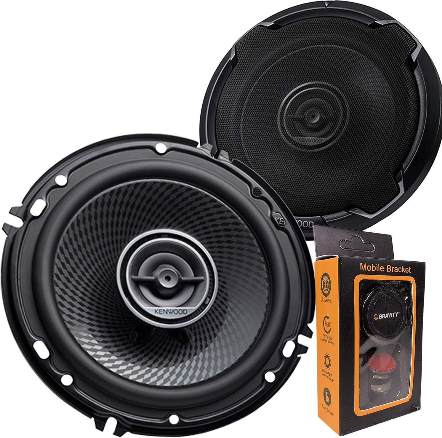 Kenwood KFC1694PS 61/2Inch 3Way Car Speakers (Set of 2) Amazon.ca Electronics